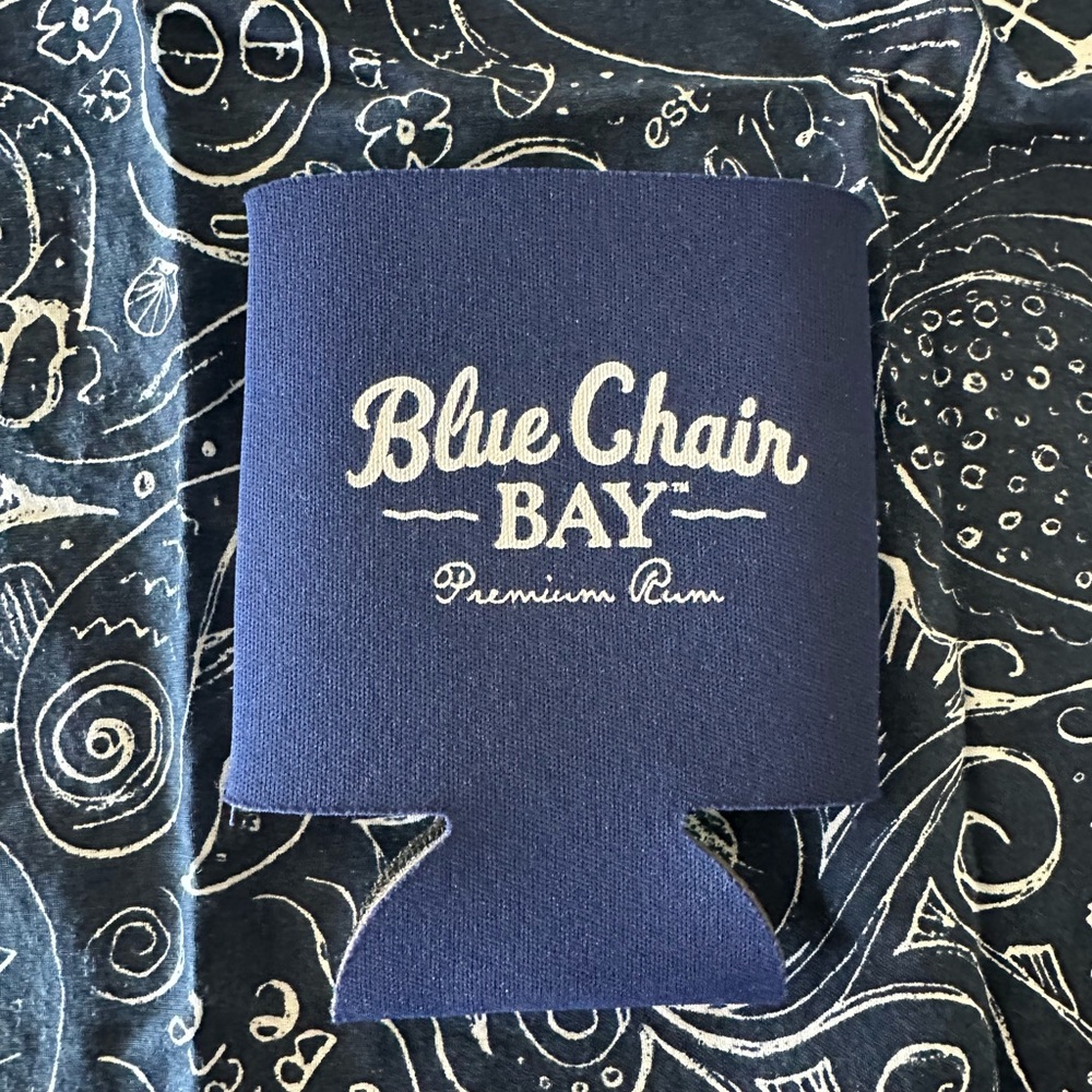 New Blue Chair Bay Koozie KENNY CHESNEY